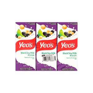 新加坡YEOS杨协成 黑豆奶饮料 250ml*6盒装