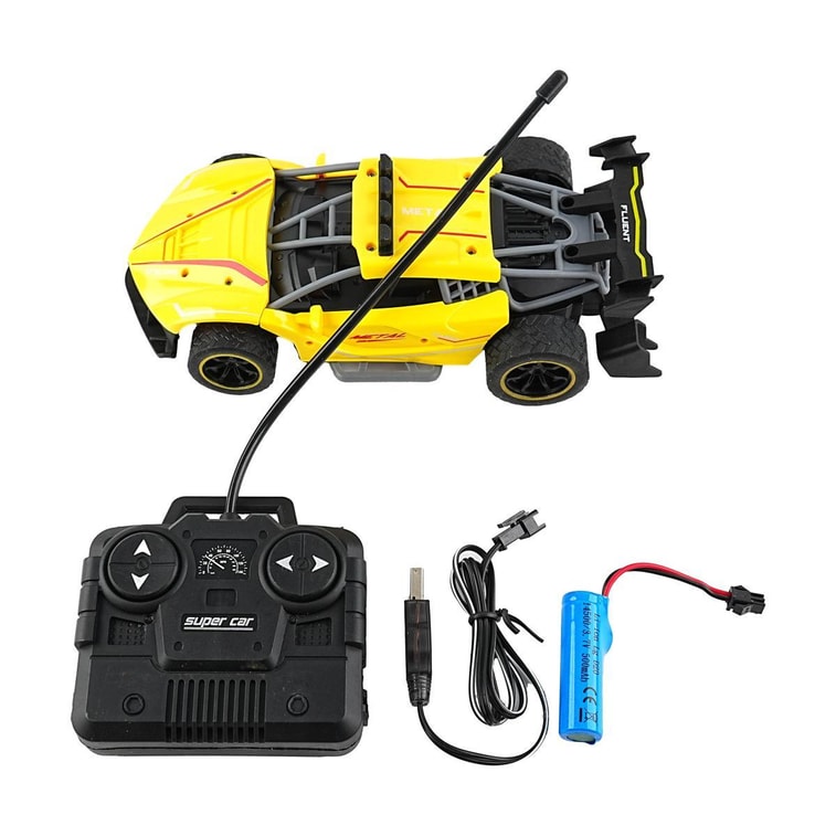 Remote Control Car Ferrari Yellow 6