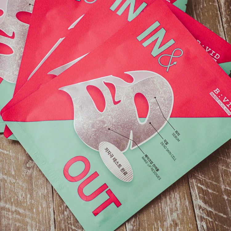 BIVID In & Out Facial Mask Pack, 5pcs - Yami.com