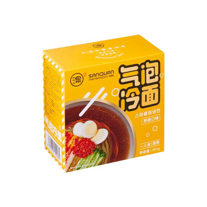 Buckwheat Flavor Cold Noodles with Sparkling Soup 20.49oz