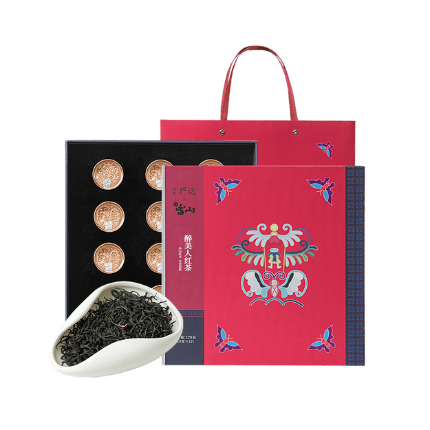 商品详情 - 【中国直邮】网易严选 醉美人红茶礼盒 茶叶   10克*12罐