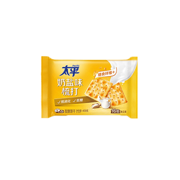 【中国直送】太平ソーダクラッカー ミルクソルト味 400g×1袋