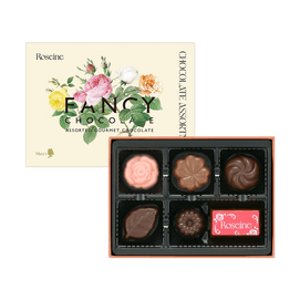 Roseine Fancy Chocolate Assortment 6pcs【Valentine’s Gift】【Mixed Selection】【Sweet Sharing】
