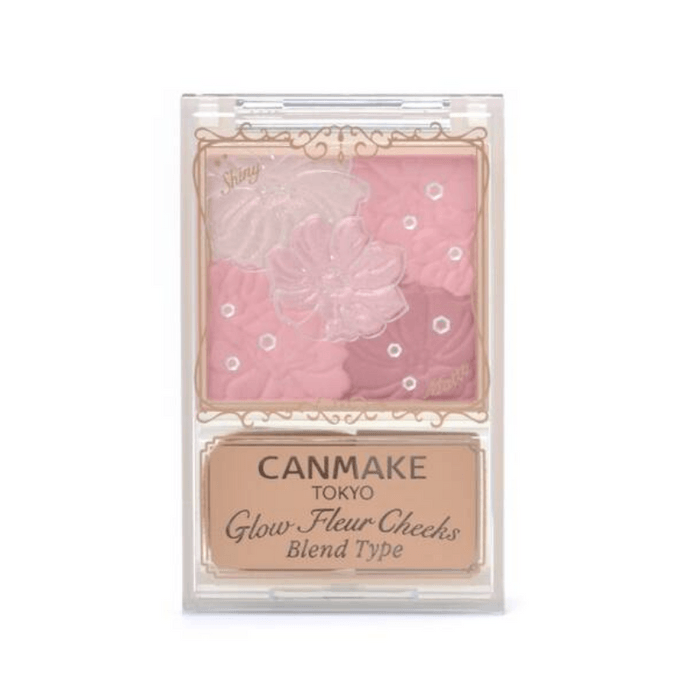 Pearlescent petal five-color blush 5.43g【B02】