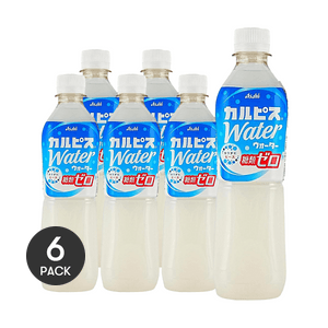 日本ASAHI朝日 可尔必思零糖乳酸菌饮料 500ml *6【6份超值装】【0糖0卡】