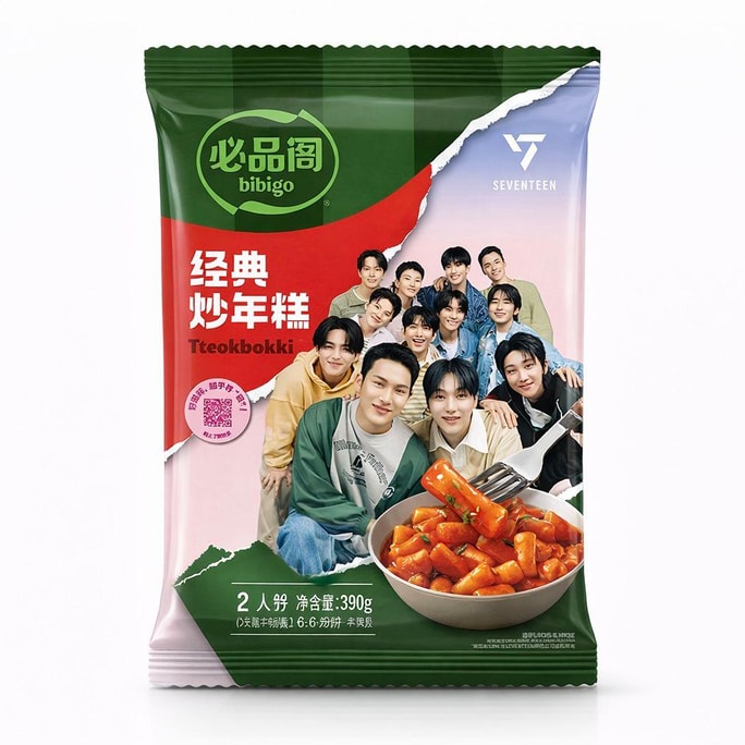 한국 비비고 클래식 떡볶이 390g