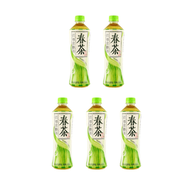 【超值裝】元氣森林 春茶飲料 春採綠茶 低糖原味綠茶 500ml*5瓶