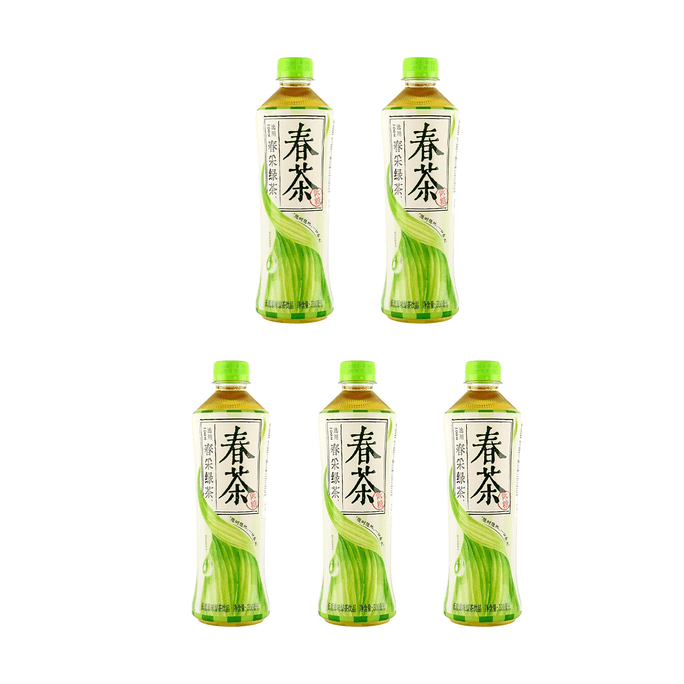 【Value Pack】Spring Tea Original Green Tea Flavor 16.9 fl oz*5