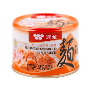 간장에 튀긴 글루텐 - MSG 없음, 6oz