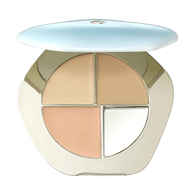 Jady Creamy Concealer Palette #01 Warm & Golden Skin 0.18 oz【Three-Shade Precision Concealing Natural Finish】