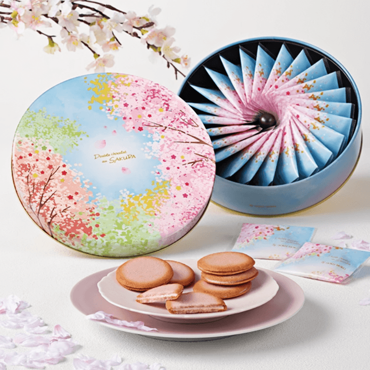 Yoku Moku Double Chocolate Au Sakura Gift Box 24pcs - Yami.com