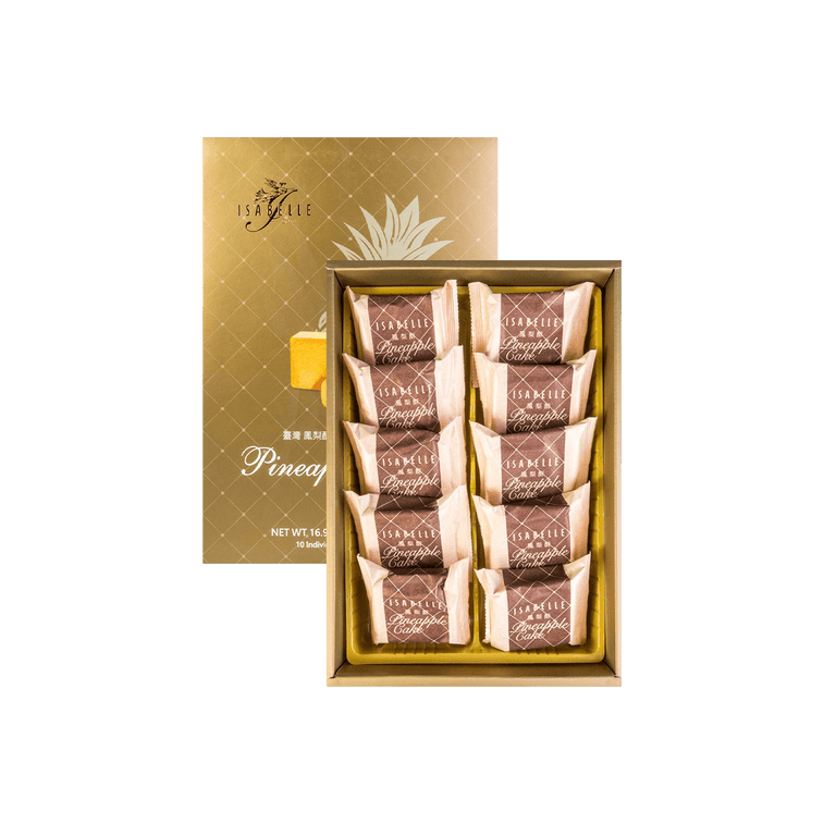 台湾ISABELLE伊莎贝尔 台湾凤梨酥 10枚入 480g 【人气伴手礼盒】【佳节好礼】 4