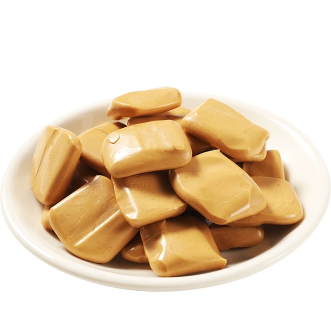 [중국 직송] 키아메 생강 밀크 캔디 에어 밀크 생강 소형 사각형 여성 건강 소프트 캔디 스낵 100g*1 봉지