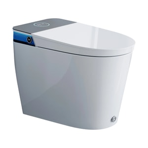 Smart Bidet Toilet Model T38P with Flush Tank and ADA Compliance