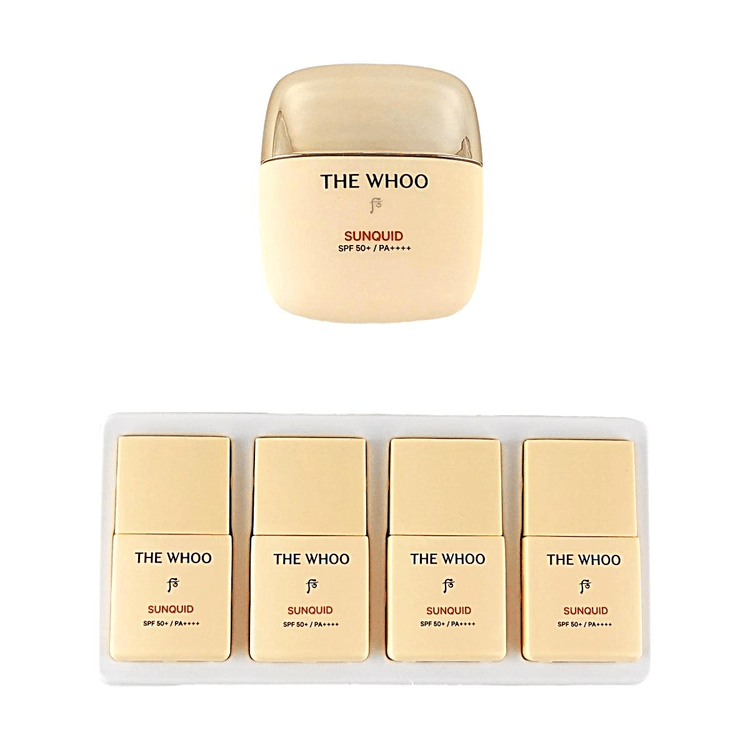 韩国THE HISTORY OF WHOO后拱辰享清润防晒礼盒SPF50+ PA++++ 水润轻薄