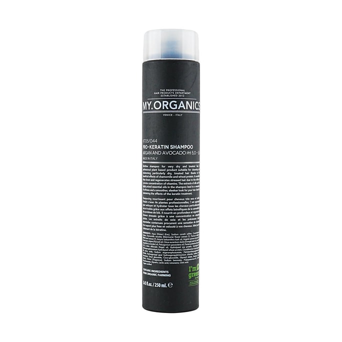 Pro-Keratin Shampoo with Argan & Avocado, Repairing, for Damaged Hair, 8.45 fl. oz