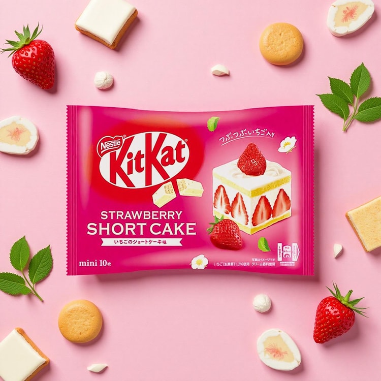ネスレ日本 キットカット ストロベリーショートケーキ ミニ 9個入り - Yami