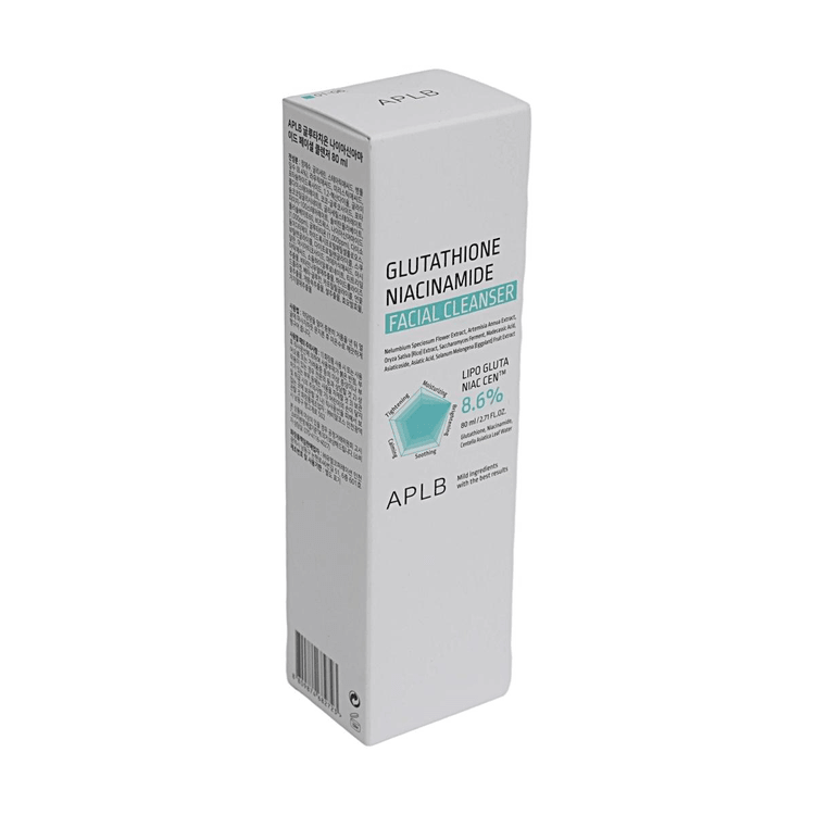 aplb glutathione niacinamide facial cleanser 80ml 2.71 fl oz 【Brightening】【Soothing】 Quantity:1 Bottle Brighter Skin ghk cu subq dosage The formulation dissolves environmental