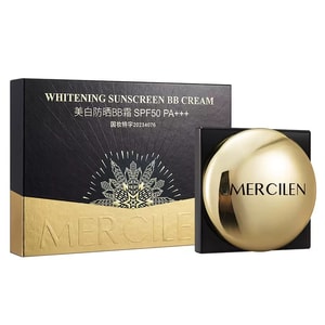 New Whitening and Sun Protection BB Cream【15g Regular Size+15g Refill】SPF50 High-protection Sunblock Moisturizing Sun Protection Concealer Cushion Fine Texture Lightweight Foundation Liquid
