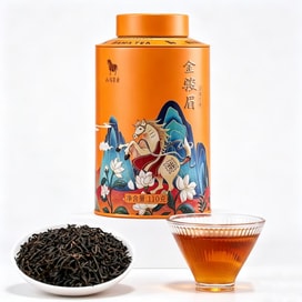 中国直送】八马茶業 武夷紅茶 正山小種 日常用茶 大容量250g 茶葉 - Yami