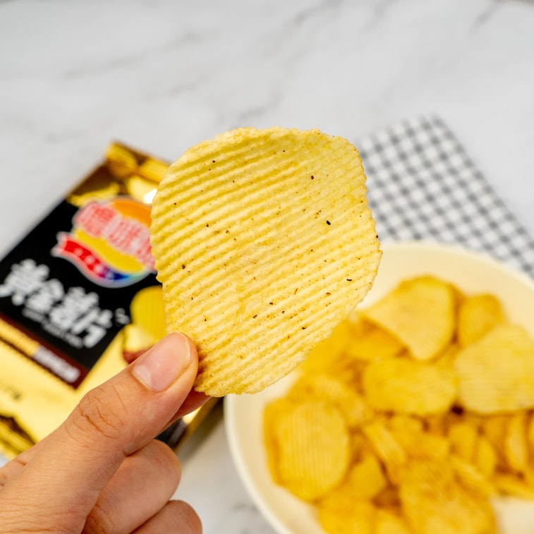 噜咪啦 云贵黄金薯片 黑松露牛干巴味 65g【云南特产】【云贵高原黄心土豆原切】 3