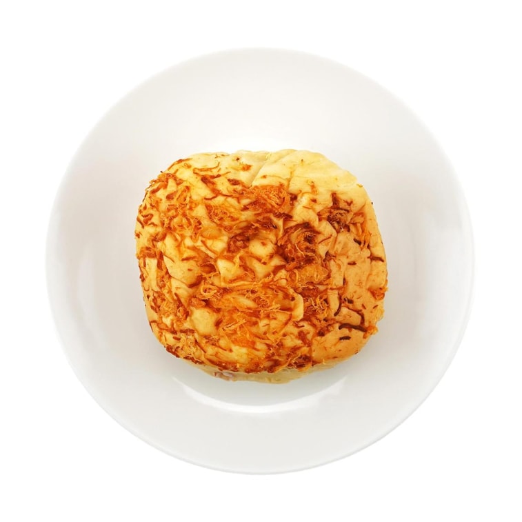 Molten Lava Taro Chicken Meat Floss Cream Bread 13.76 oz 11