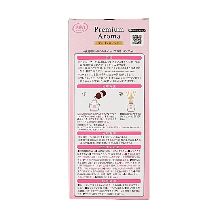 Deodorant Fragrance, Premium, Romantic Room, Refill 3