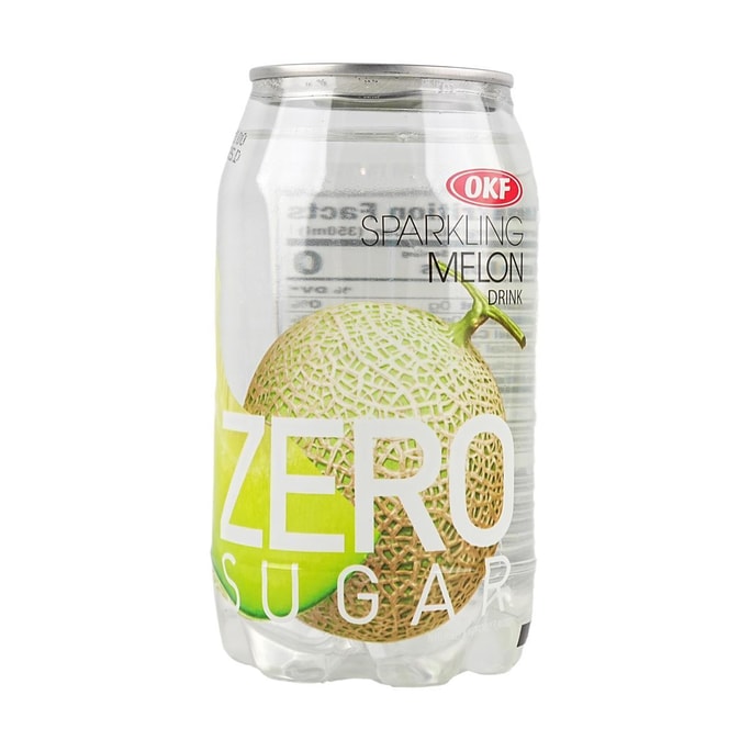 Sparkling Zero Sugar Drink,Melon Flavor,11.8 oz