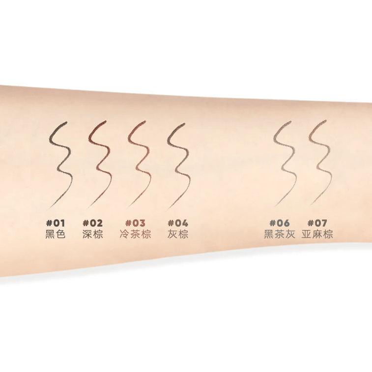 JUDYDOLL橘朵 美工筆0.014mm 新升級極細眼線液筆 防水不暈染持久 #01黑色 濃鬱啞黑 深邃電眼 3