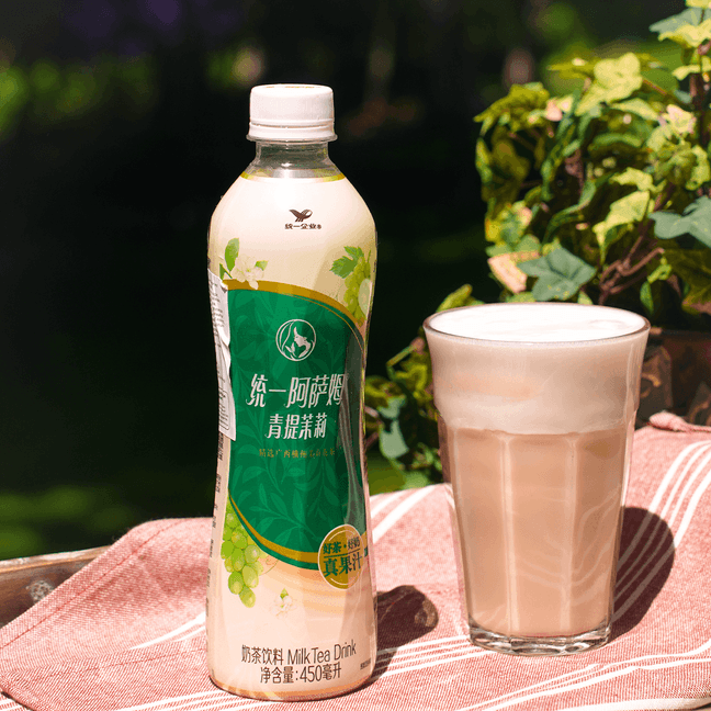 Assam Milk Tea Qingti Jasmine Flavor 450ml