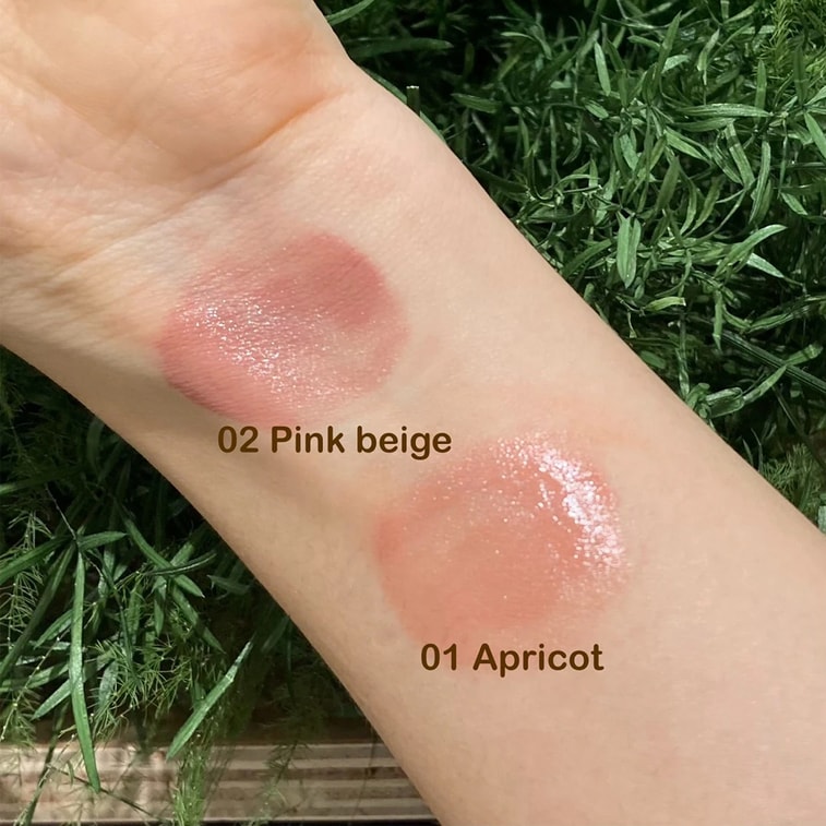 【日本直邮】 日本 MUJI 无印良品 水润奶油 液体腮红 自然提气色 02号 裸粉色 10g 3