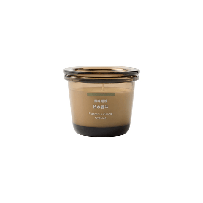 Scented candle fragrance indoor aroma atmosphere souvenir cypress fragrance 85g*1 bottle