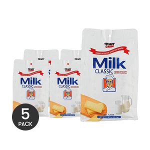 Rice Crackers Classic Milk Flavor,  1.97 oz *5【5 Packs】【Korea Trendy】