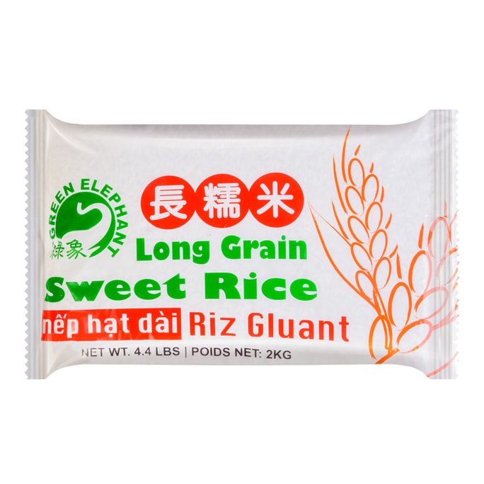 GREEN ELEPHANT Long Grain Sweet Rice 2kg