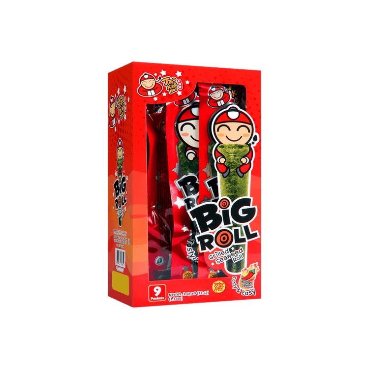 海苔巻 タイリトルボス BIG ROLL クラシック海苔巻き スパイシー味 9個入 27g