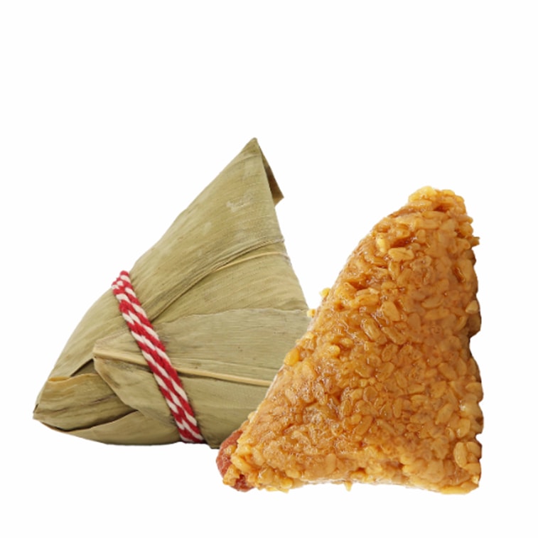 エンディアン エビとタケノコのちまき 150g×2 手作りの海鮮ちまき。歯ごたえのあるエビ、風味豊かでさっぱりとした食感、もちもちとした柔らかいお米が入っています。端午節のちまき。鮮度を保つため真空パックされています。全年齢対象。 4