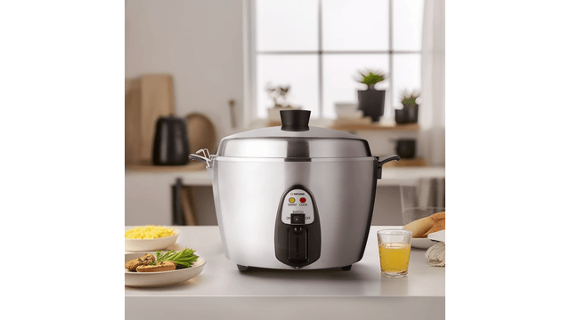 Tatung TAC-06KN(UL) 6 Cup Multi-functional Stainless Steel Rice Cooker