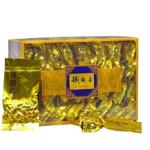 山家芳茗 福建新茶 鐵觀音 烏龍茶 32包入【健胃消食 促進代謝 滿口芳香】250g 茶多酚能促進消化液分泌,幫助分解油膩食物,飯後一杯特別解膩