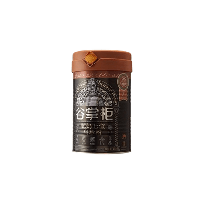 Camel Milk Qibao Wuzhen Powder Five Black Raise Black Hair Breakfast Meal 500g/ Can