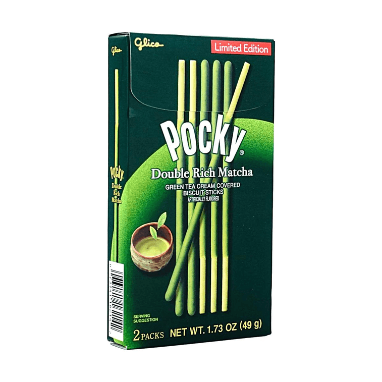 Pocky Almond Chocolate+Double Rich Matcha+Mint Cocoa Cookie Sticks, 5.34 oz【3 Flavors 3 Combo Packs】 13