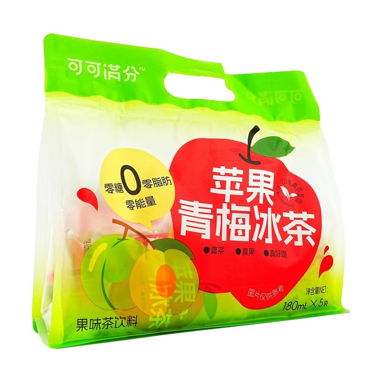 Green Plum Apple Ice Tea, 6.09 fl oz * 5packs【0 Sugar 0 Fat】 4