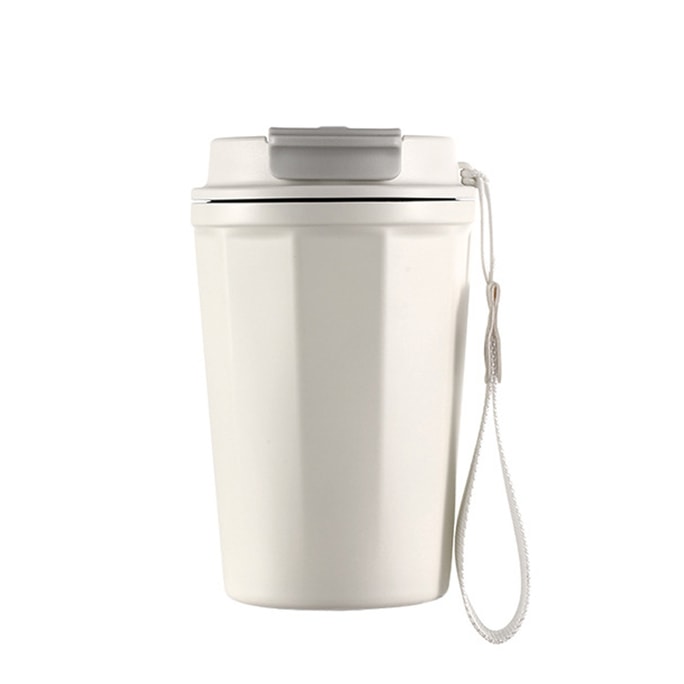 Large Capacity Coffee Mug Double Drinking Mug 390ML