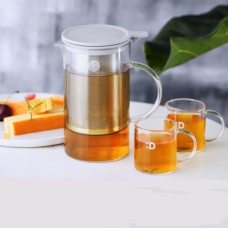 Glass Tea Tumbler (Grey)