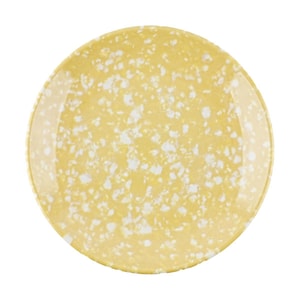 레트로 한국 길거리 음식 분식 대리석 접시 버터 22cm 