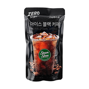 무설탕 아이스 블랙 커피, 7.78 fl oz【0 설탕·115mg 카페인】