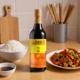 Seasoning Soy Sauce ,16.9 fl oz 【No Preservatives Added】