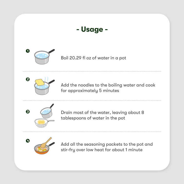 Korean Scallion Oil Instant Jjajang Black Bean Ramen Noodles, 16.51 oz 13