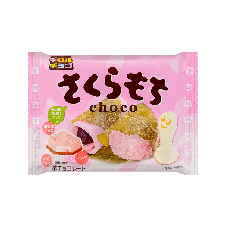 TIROL Choco Sakura Mochi 7pcs - Yami.com