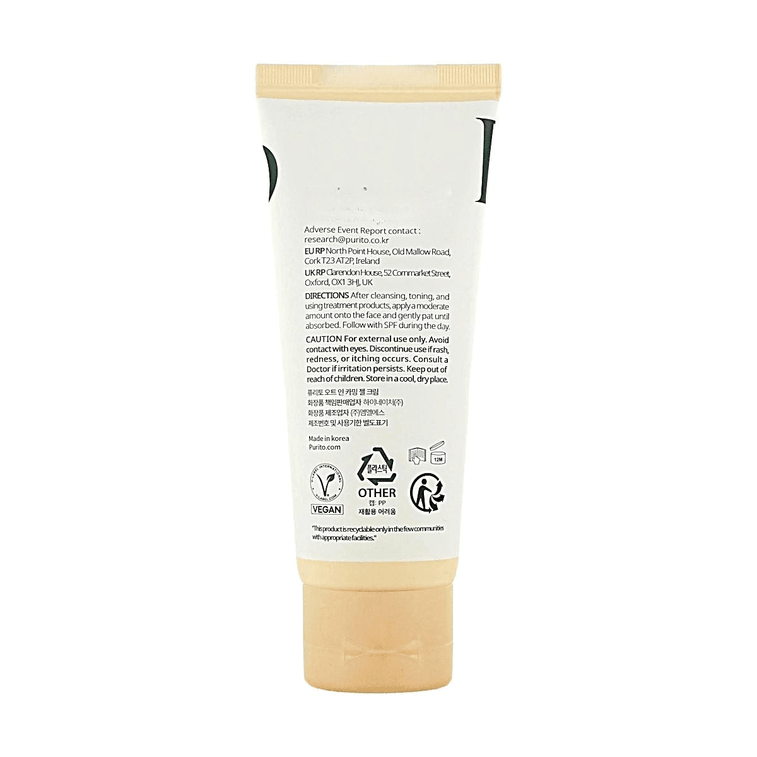 PURITO SEOUL Oat-in Calming Gel Cream 3.38fl oz 【Deep Soothing】 3