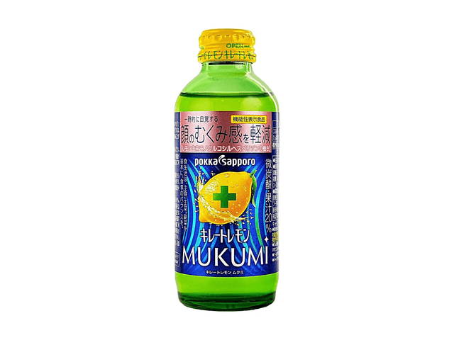 POKKA SAPPORO Kireto Lemon Mukumi 5.24 fl oz - Yami.com
